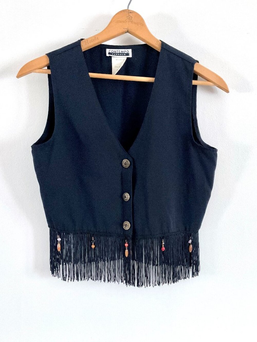 Contempo Fringe Vest